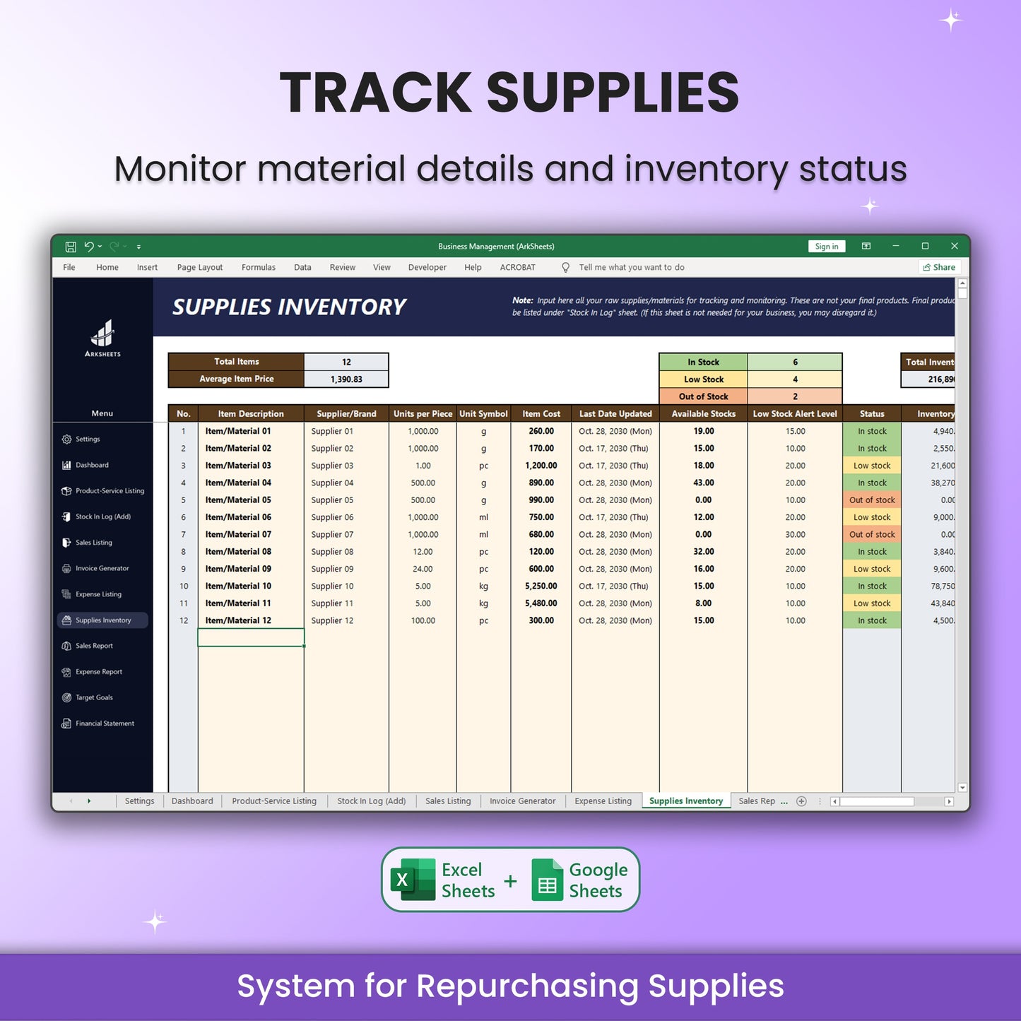 Business Management System